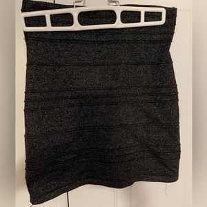 Bebe sparkly skirt
